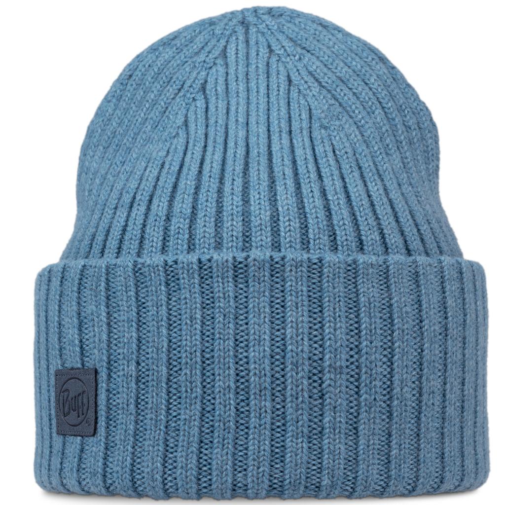 BUFF Knitted Erviny Beanie, Unisex Blue Cap