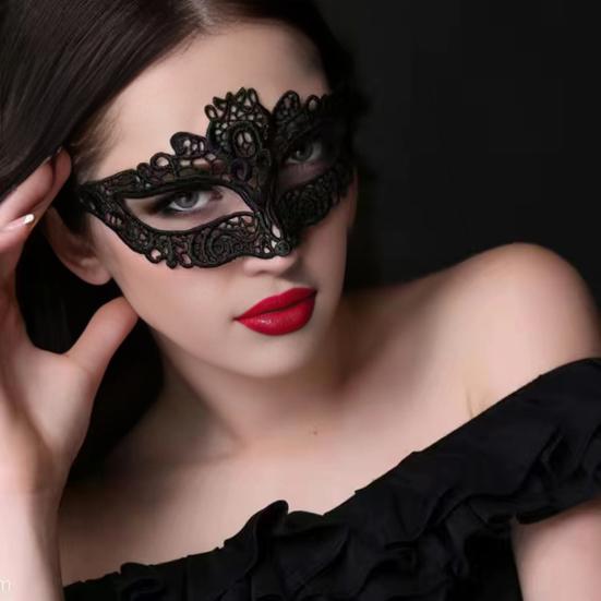 2 Pcs Couple Masquerade Masque Set for Men And Women