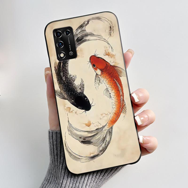 Чехол для ZTE Libero 5G ii A103ZT / Libero 5G iii A202ZT, матовый черный, роскошный, милый, крутой, для мальчиков и девочек, мягкий силиконовый задний чехол