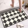 Floor mat toilet absorbent foot mat bathroom diatom mud toilet toilet thickened non-slip mat