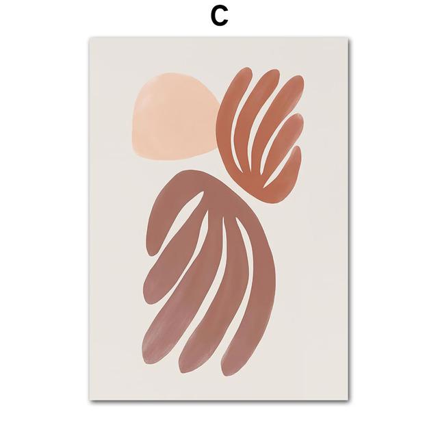 Бохо Матисс вырезанные минималистичные линии лица девушки плакаты и принты настенная живопись на холсте настенные картины для декора гостиной без рамки