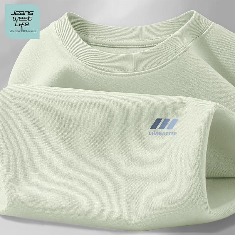 Мужская хлопковая футболка с принтом JEANSWEST LIFE