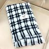 Tic-tac-toe Grid Thousand Bird Grid Imitation Cashmere Scarf Female Korean Version Versatile Student Tide Couple Thickened Scarf