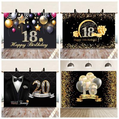 5*3 фута фон с днем ​​рождения, баннер, тканевый реквизит, украшение для вечеринки