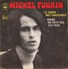 7-дюймовая пластинка MICHEL FUGAIN Le Temps Met Longtemps 4599 CBS 1969 Франция Поп Б/у