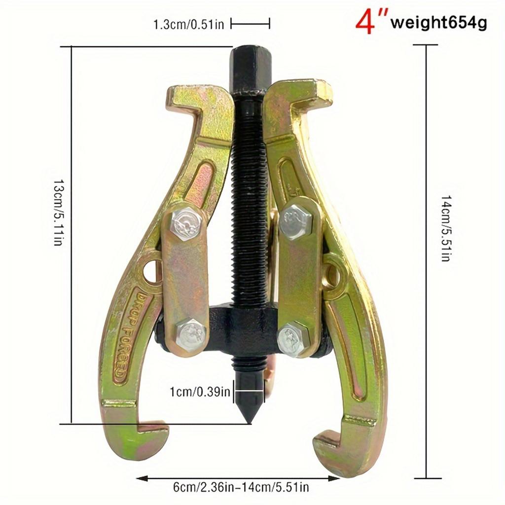 1 шт. трехлапый съемник многофункциональный универсальный съемник подшипников инструмент для снятия треугольный захват ручной инструмент
