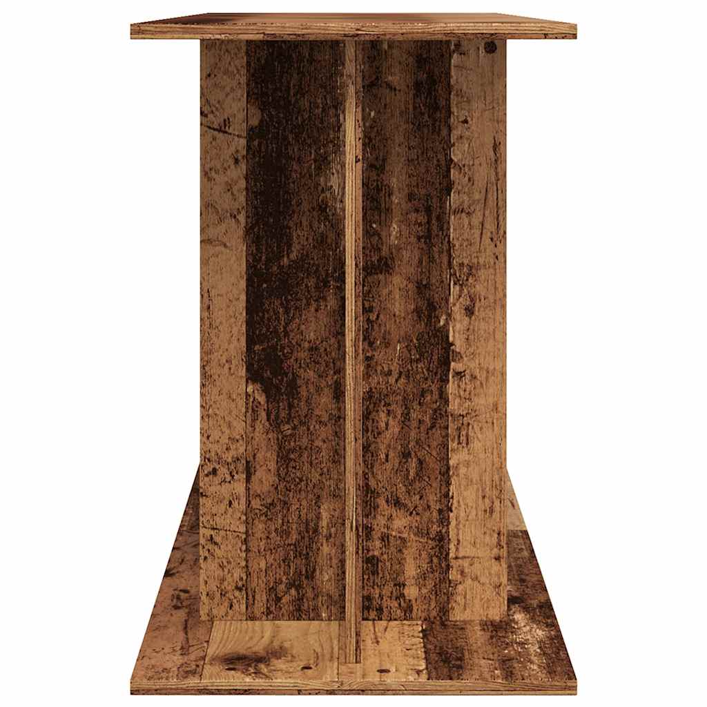 Aquarium Stand Rustic Wood Look 120 x 40 x 60 cm Engineered Wood