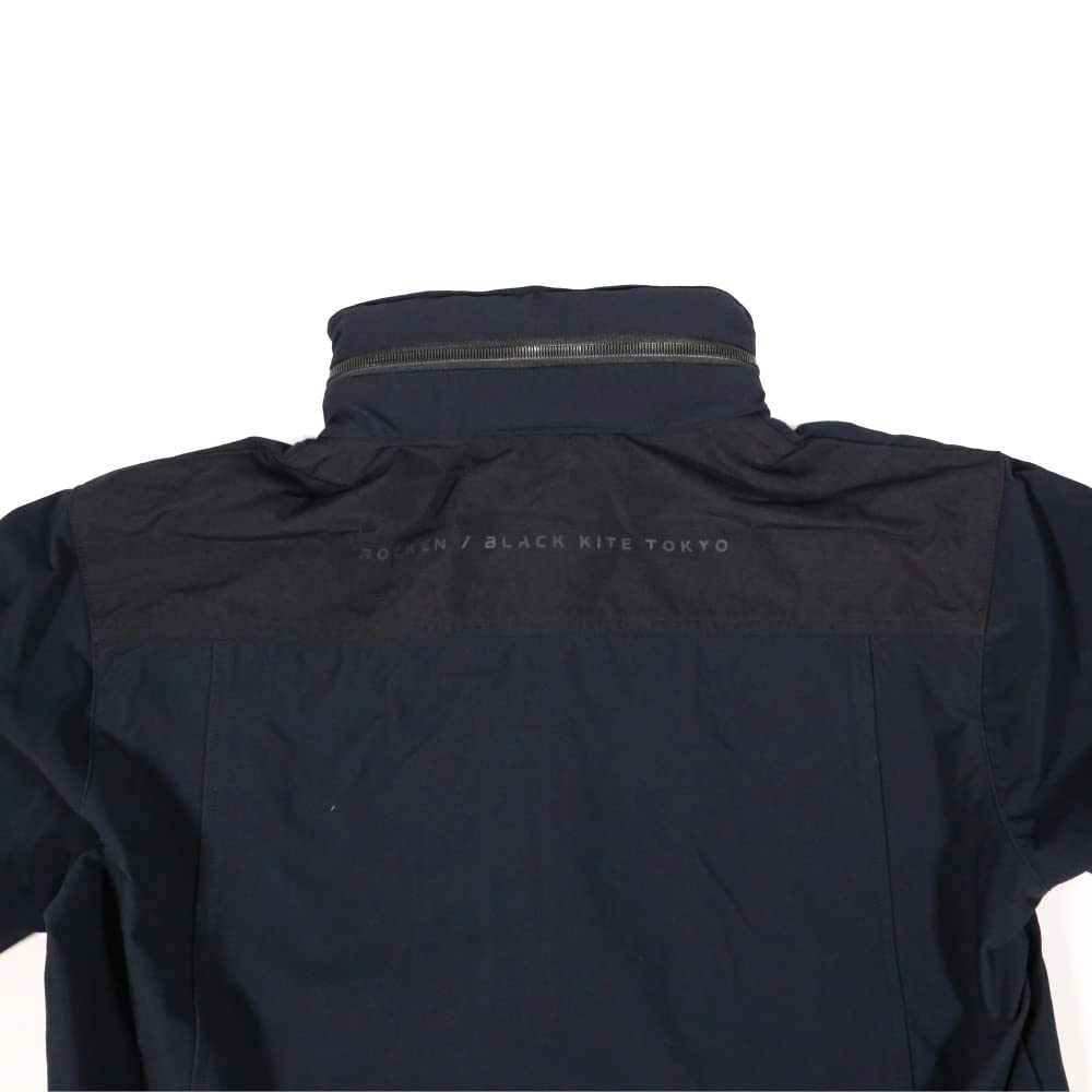 [COCOS Nobuoka] RKN-6992 [ROCKEN BLACK KITE TOKYO] Hooded Outerwear, Black, 3L