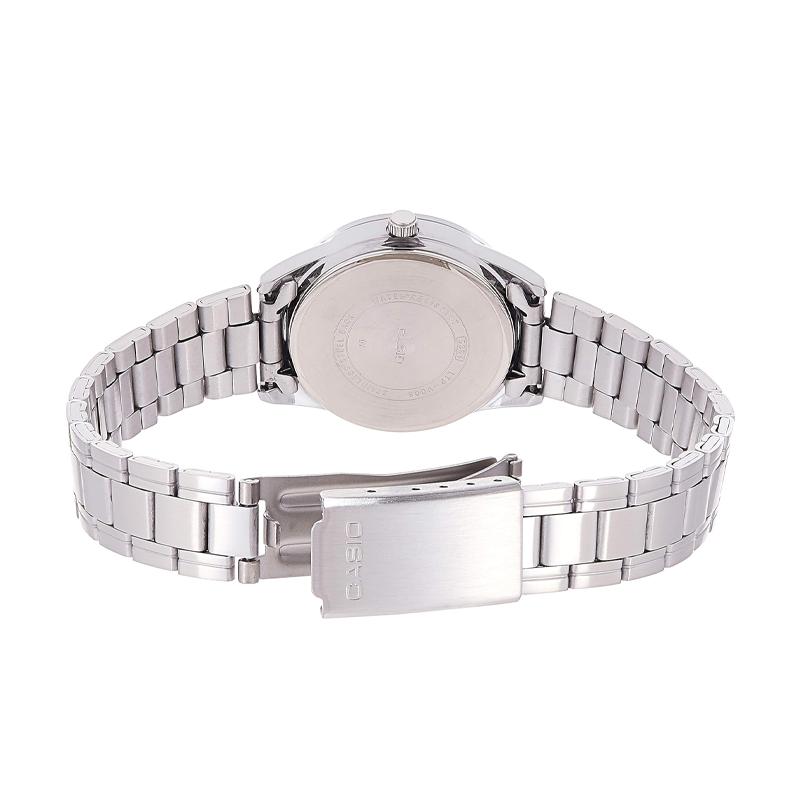 Casio Серия STANDARD, модный, деловой, ретро, литературный и универсальный, классические стрелки, кварцевый механизм, ремешок из нержавеющей стали, японский LTP-V005D-4B