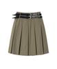 Midnight Move 2 Belt Skirt (Brown)
