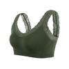 Women Fashion Lace Floral Edge Bralette Tops V-neck Sleeveless Tank Tops Crop Top Bra Ladies Camisole Vest Beauty Back Brassiere Femme