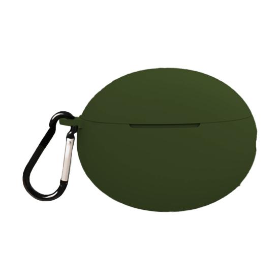 Чехол для наушников Мягкий силиконовый Беспроводные Bluetooth-совместимые Наушники Защитный чехол с карабином для Huawei Freebuds 4/4i