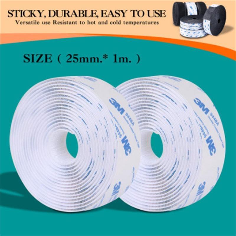 Magic Tap Self Adhesive Hook and Loop Fastener NylonSticker Disks Velcros Tape