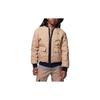 Embroidered Letter Casual Down Jacket Kids Outerwear Maize FZ6538-200