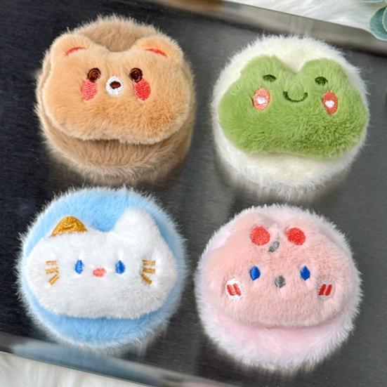 Плюшевое животное, зеркало для макияжа, портативное дорожное двустороннее зеркало для макияжа, высокая четкость