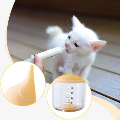 Бутылочка для кормления котят Аксессуар для кормления животных Многофункциональный дизайн против удушья
