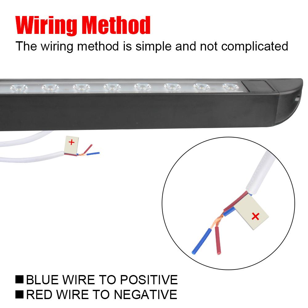 24 В 12 В RV Caravan Lights LED Bar 6000K Awning Lamps Trailer Lamps Outdoor Camper Car Spotlights Thrun Flood Lights Interior