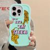 Case for iPhone 15 Plus XR 13 14 11 16 Pro Max 8 12 17 Air Soft Phone Cover Cool Tiger