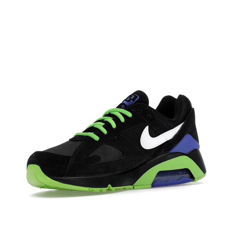 Nike Air Max 180 Joker Unisex Sneakers Black White Action-Green FZ3058-001