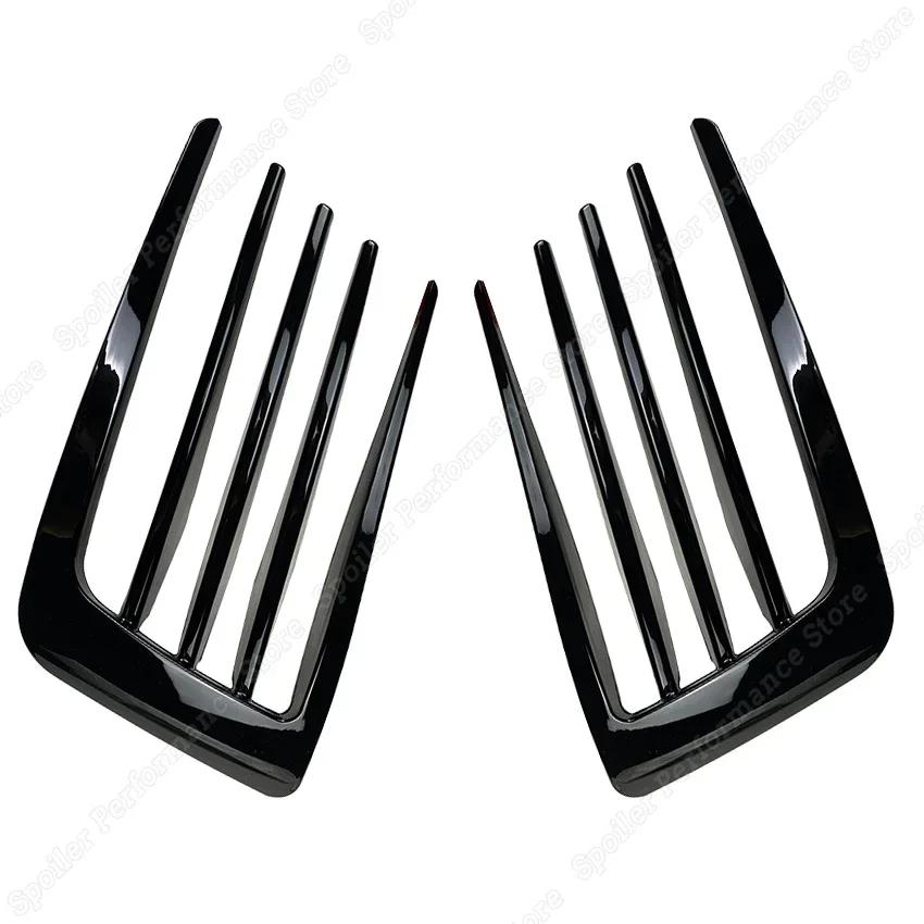 For Golf 7 MK7 VII GTI GTD Front Bumper Canard Flare Mods Fin Splitter Wind Knife 2012-2017 Clubsport Custom Body Kit Black New