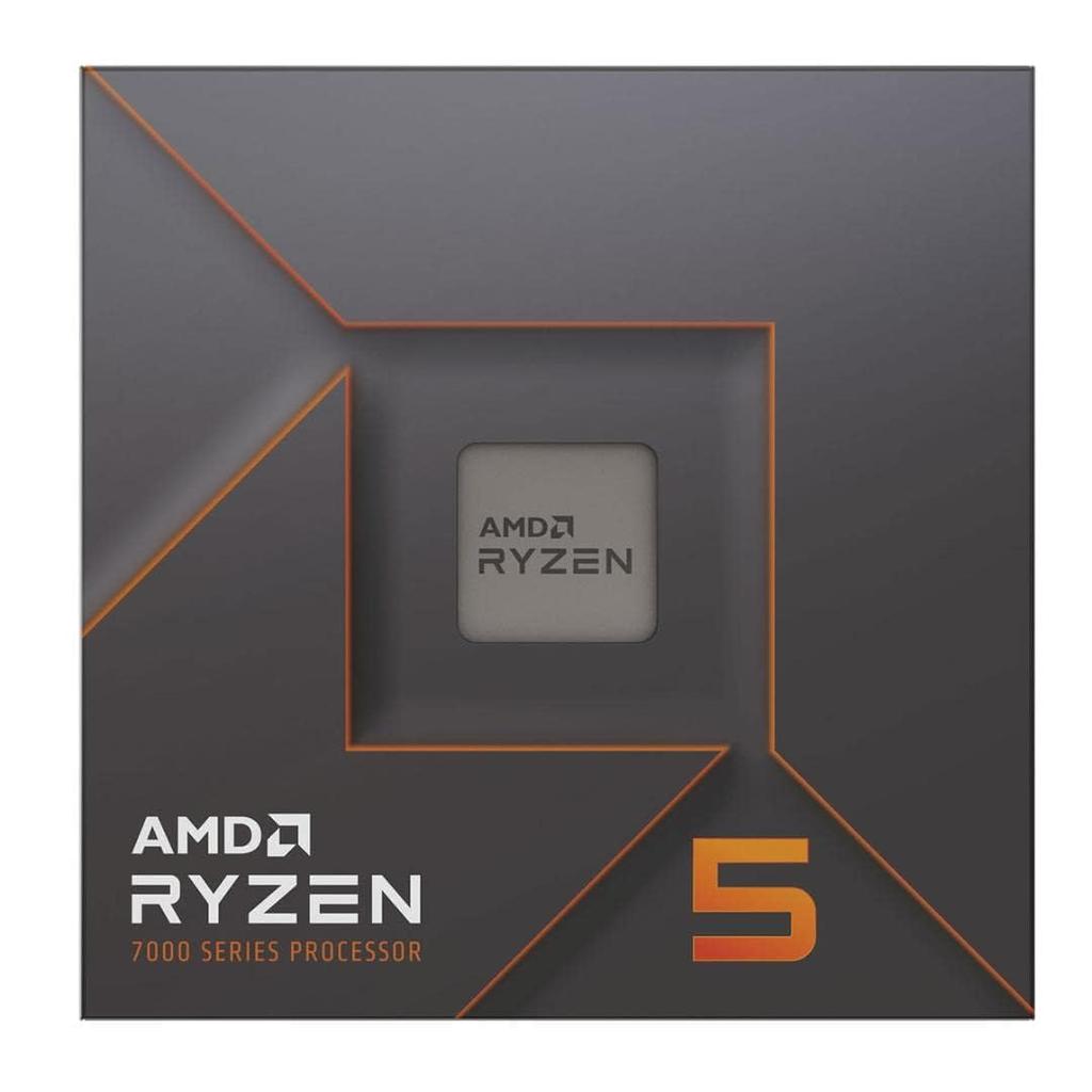 AMD Ryzen 5 7600X Box Cooler 6 Cores 12 Threads 105W / 4.7GHz(Boost5.3GHz) 100-100000593WOF