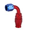 AN6 Hose End Fitting Swivel Cooling Oil Fuel Adaptor for Teflon90 Degrees