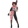 Evil Clown Costume For Women Halloween Fancy Dress Circus Clown Cosplay Costume Carnival Outfit