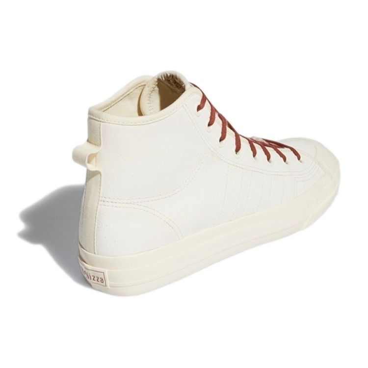 Adidas Originals Nizza Hi Rf Comfortable Durable Non-Slip Supportive High-Top Skate Shoes Unisex Sneakers Beige H01148