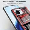 Стеклянный чехол с магнитной радиолентой для Xiaomi Poco X3 NFC 11 Lite 11T F3 M3 Redmi Note 11 10 9 8 Pro 10S 9S, чехол для телефона