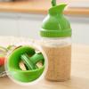200ml Salad Dressing Jar with Lid Kitchen Supplies Gifts Kitchen Dressing Container