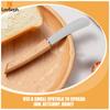 Butter Spreader Knifes Set, Stainless Steel Sandwich Spreading Knifes with Wooden Handle, Butter Cream Cheese Jam Scrapers