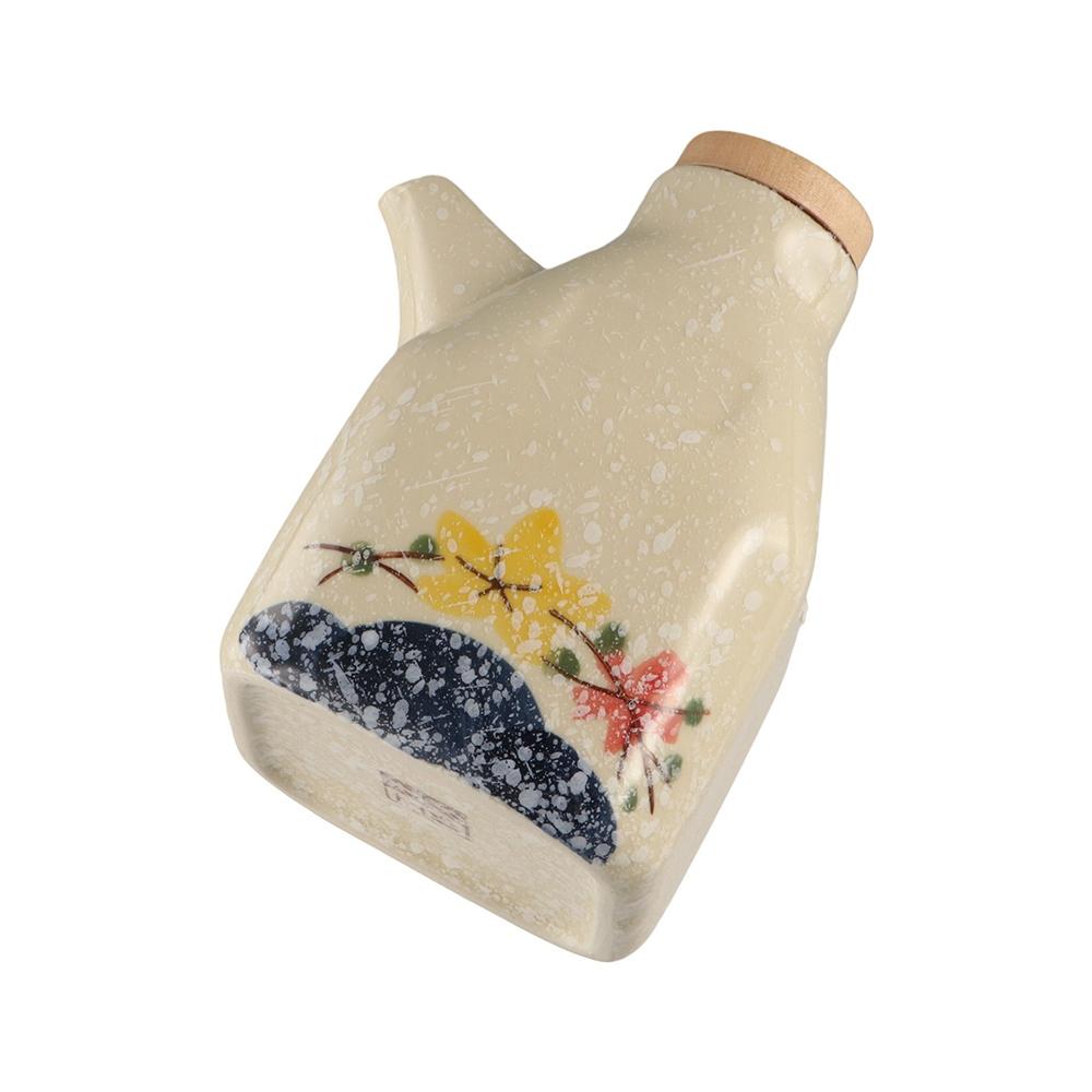 Creative Retro Storage Japanese Style Spice Jar Condiment Container Cruet Pot Seasoning Box