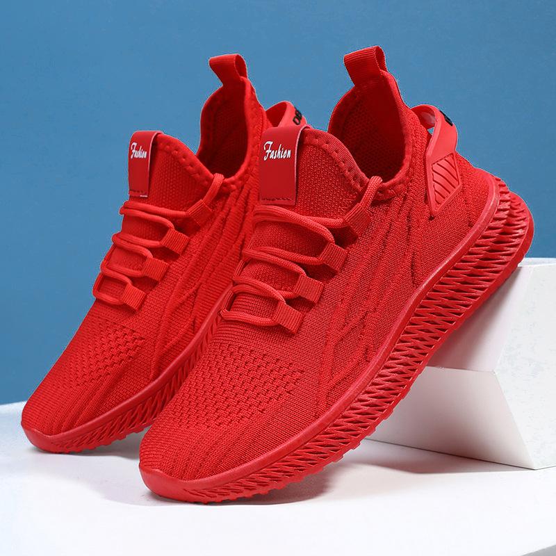 Женская летняя новая модная повседневная спортивная обувь, трендовая сетчатая дышащая одинарная обувь