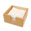 Square Table Paper Holder Rustic Napkin Holder Multi-function Bamboo Tissue Box  Restaurant