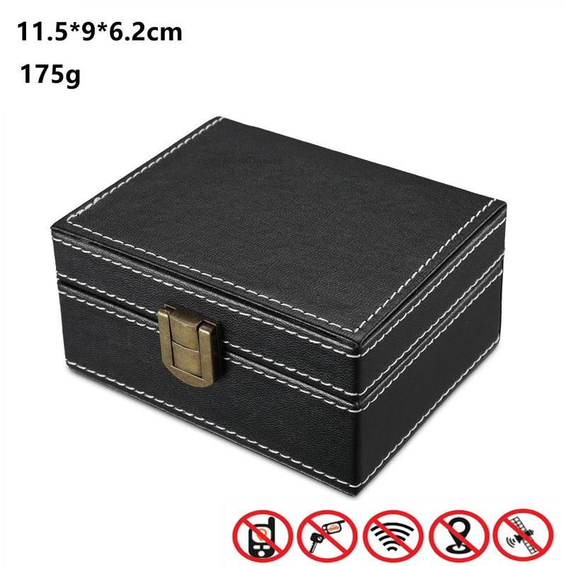 Faraday Box RFID Box Key Fob Protector Car Keyless Signal Blocker Anti Theft Faraday Box Anti Theft Safety Auto Key Storage