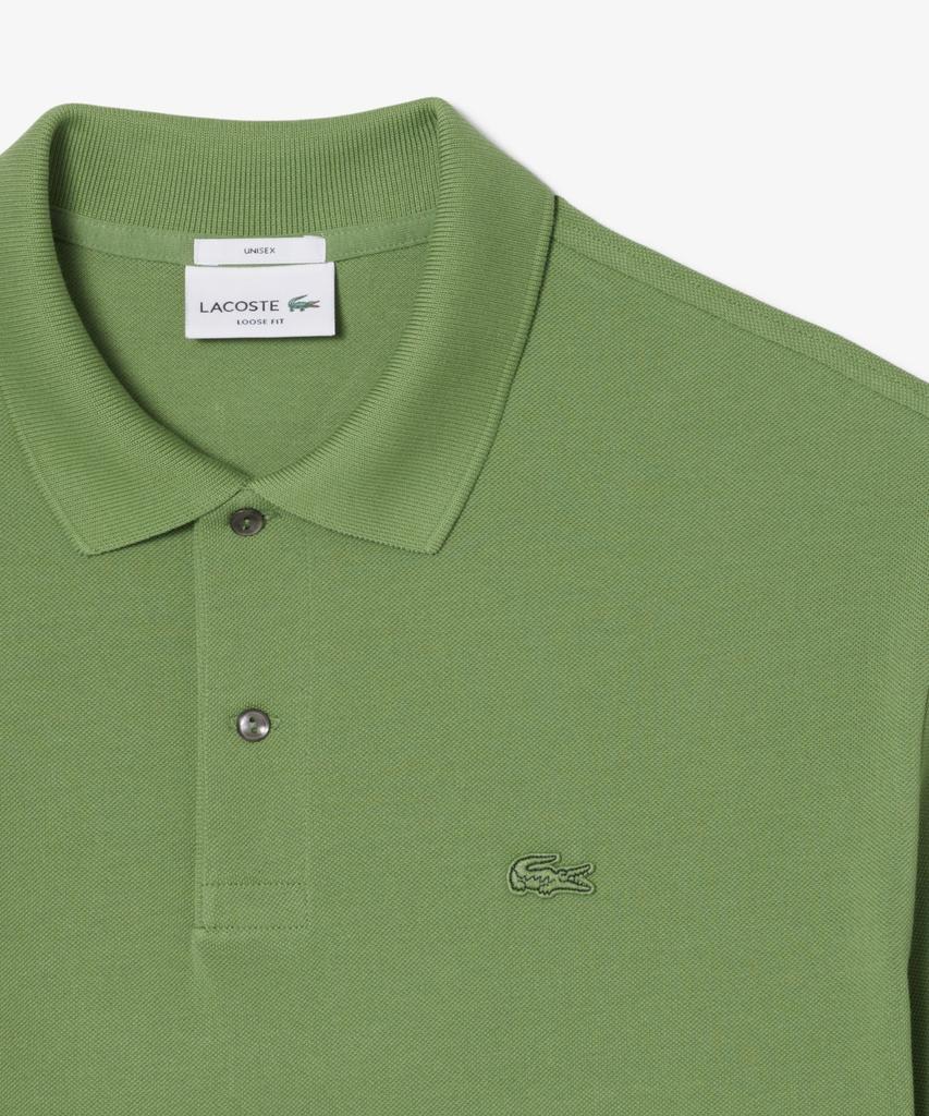 Мужская футболка-поло LACOSTE с принтом Croc Signature, свободного кроя, с коротким рукавом, Ph7757-56G 02M