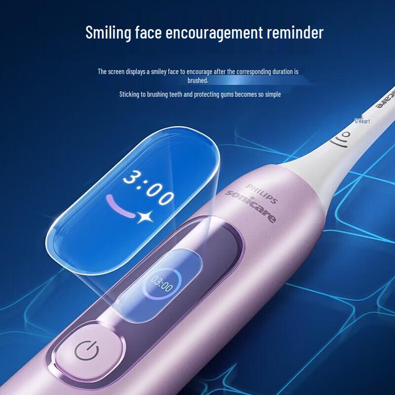 Philips HX3792 Умный дисплей Звуковая электрическая зубная щетка Вилка CN (адаптер в комплекте)