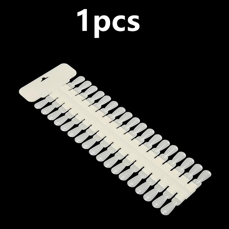 1 Набор Натуральный Прозрачный Цвет Карта Съемный Дисплей для Нейл-Арта Дизайн Капля Слезы Подставка для Типсов Искусственных Ногтей Инструмент для Практики Маникюра Гель-лаком