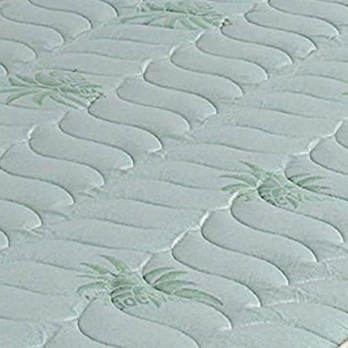 Matelas 100x200 x 19 cm + Alèse + Oreiller Visco - Très Ferme - Tissu a l'Aloe Vera - Noyau Poli Lattex HR Dernière Génération Indé