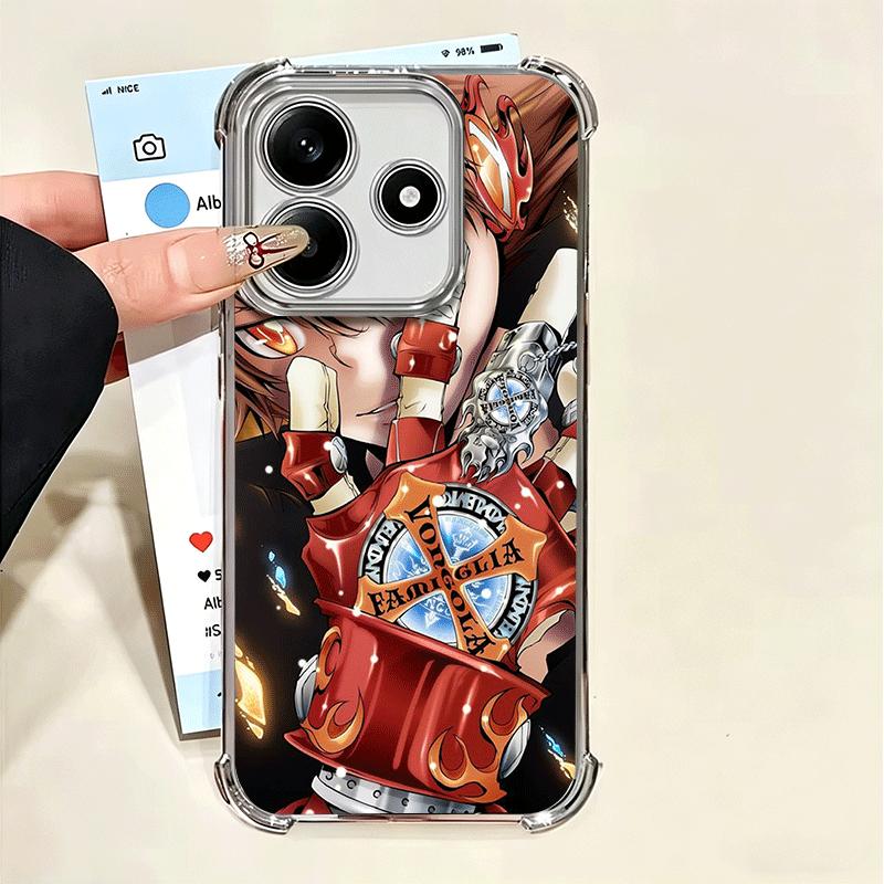 Мягкий чехол для телефона Katekyo Hitman Reborn для Xiaomi Poco X7 X8 Pro Max X6 X5 X3 F8 Ultra F7 M8 M7 M5S Redmi 15C 15A 15 14C 13C 12C