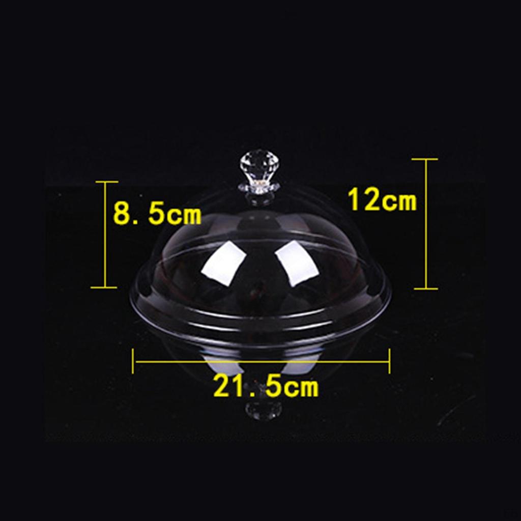 С круглым основанием поворотного стола и куполом крышки торта для свадебных вечеринок