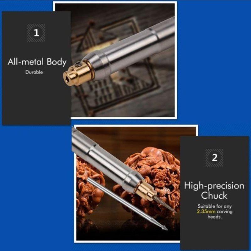 Мини-электрическая беспроводная шлифовальная ручка для ювелирных изделий, гравировальная ручка, шлифовальный станок, полировщик, сделай сам