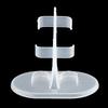 10pcs Plastic Transparent 12" Doll Stand Display Action Figure Show Leg Holder for 30cm Dolls,
