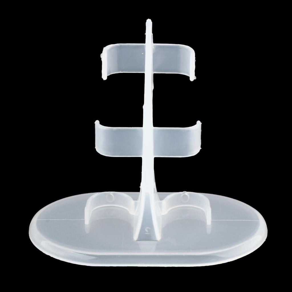 10pcs Plastic Transparent 12" Doll Stand Display Action Figure Show Leg Holder for 30cm Dolls,