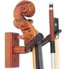 Wood Base Violin Hanger Hook Hanger Violin Holder with Bows Hook Violin Holder