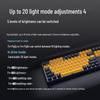Rapoo V500PRO Multi-Mode 104-Key Mechanical Keyboard