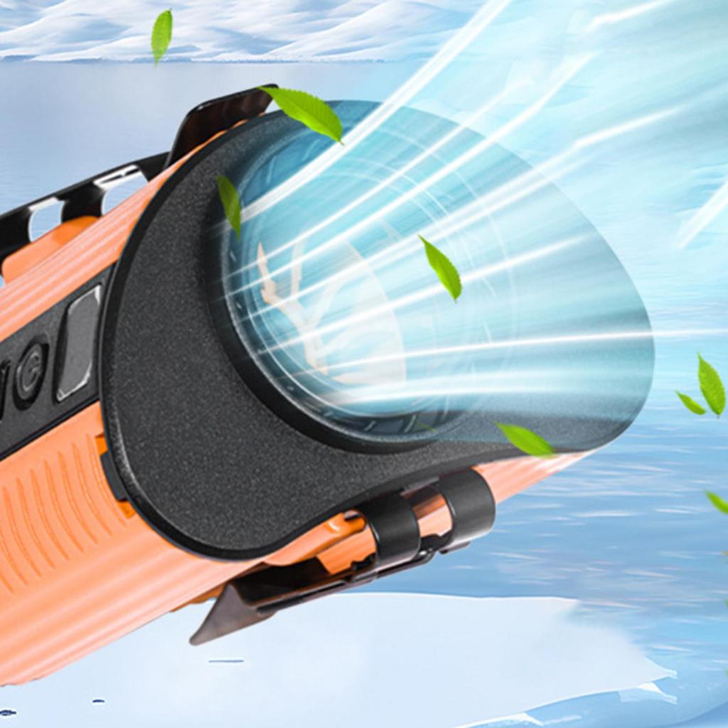 Portable Waist Fan Quiet Multiuse Personal Fan with Neck Lanyard Cooling Fan for Farm Work Jobsite Outside Sports Riding Camping