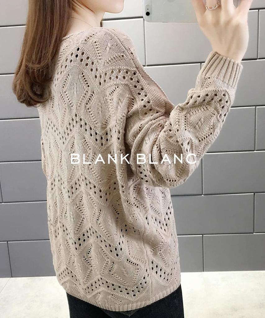 Knit Openwork Top Summer Sweater Loose Crochet Lace Neat Natural Casual Simple Gal Flashy Unique Room Wear Pajamas Resort Travel Going Out Travel Live