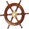Wooden Nautical Ship Wheel 55.88 Cm