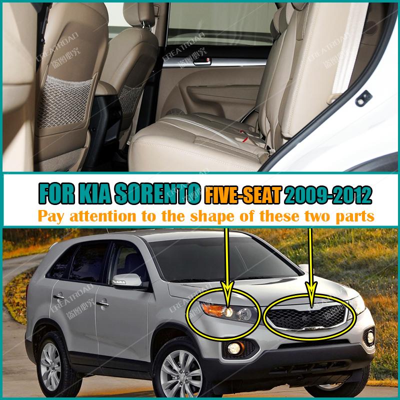 Автомобильные коврики для пола для Kia Sorento 2009 2010 2011 2012 авто коврики для ног автомобильный ковер покрытие аксессуары для интерьера